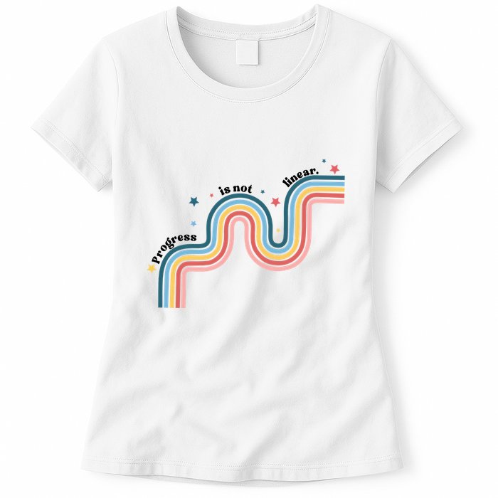 Progress Is Not Linear Womens T-Shirt