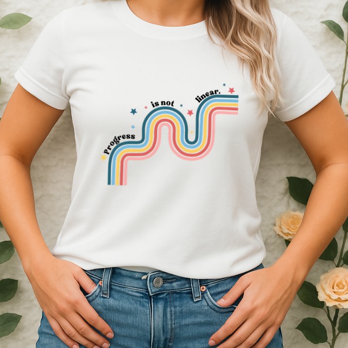 Progress Is Not Linear Womens T-Shirt
