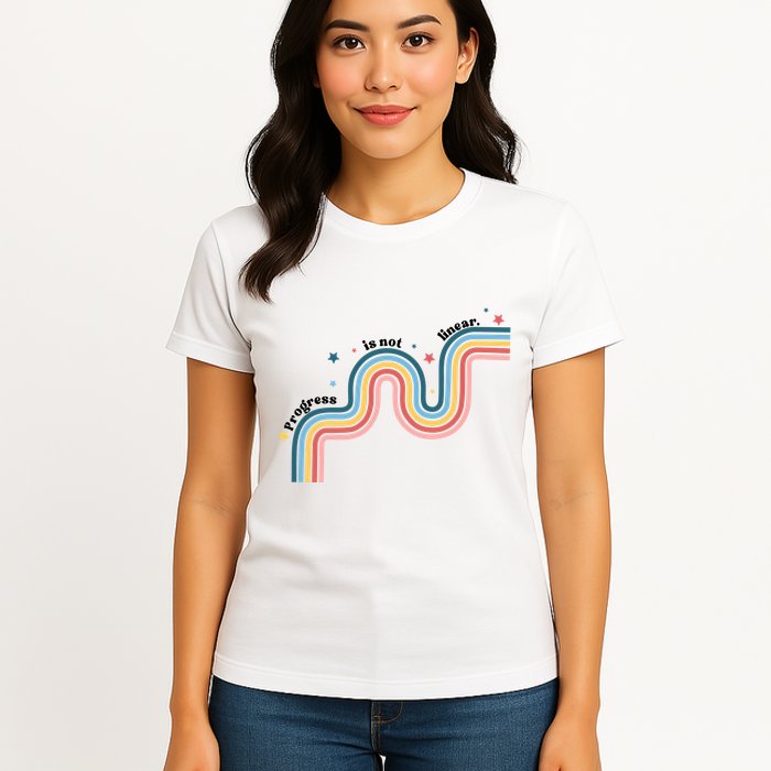 Progress Is Not Linear Womens T-Shirt