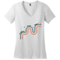 Progress Is Not Linear Women's V-Neck T-Shirt