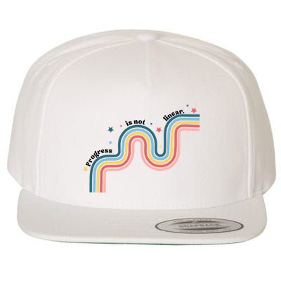 Progress Is Not Linear Wool Snapback Cap