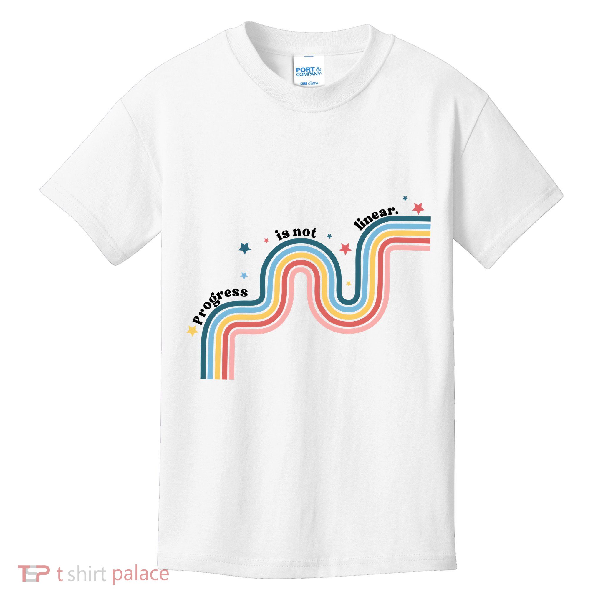 Progress Is Not Linear Kids T-Shirt