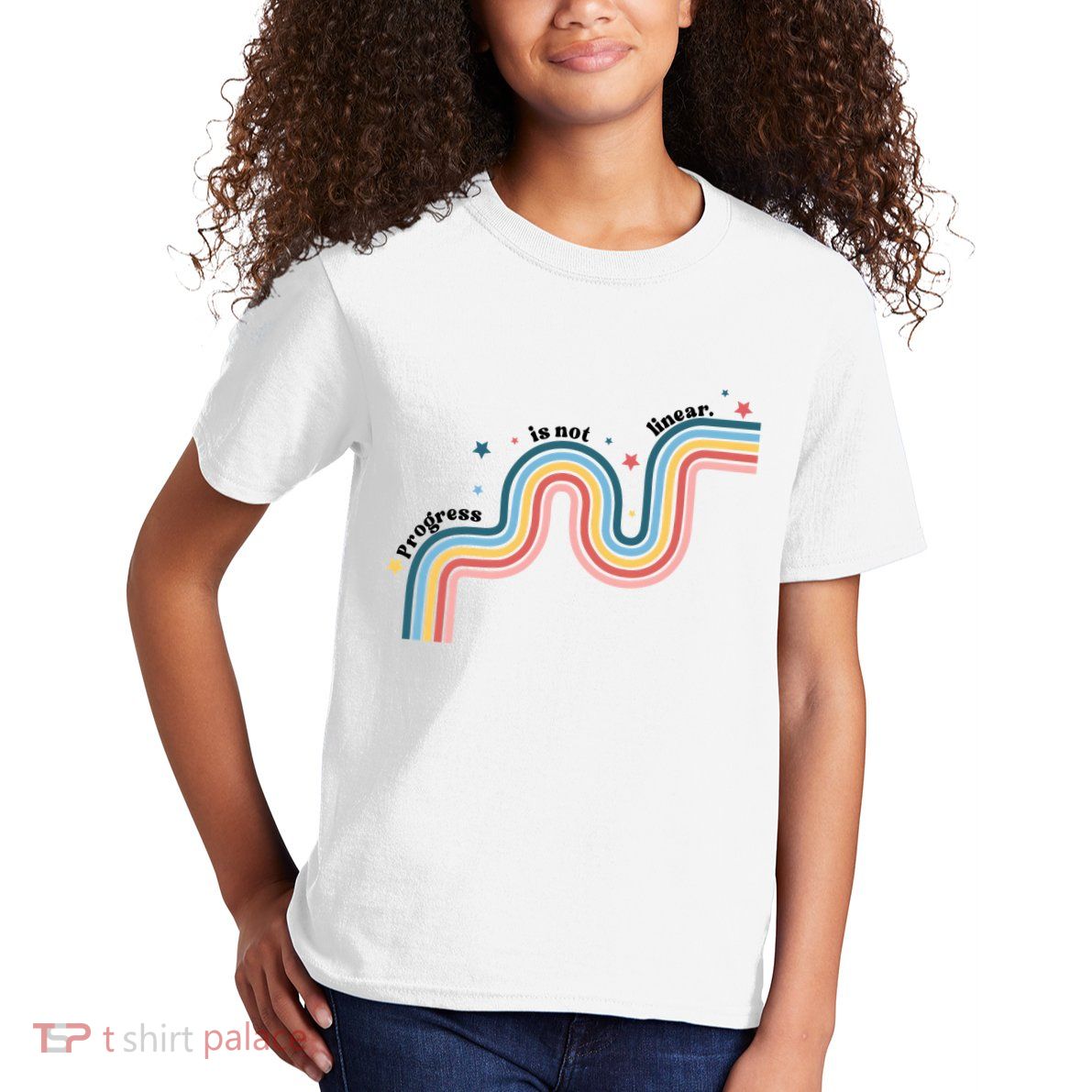 Progress Is Not Linear Kids T-Shirt