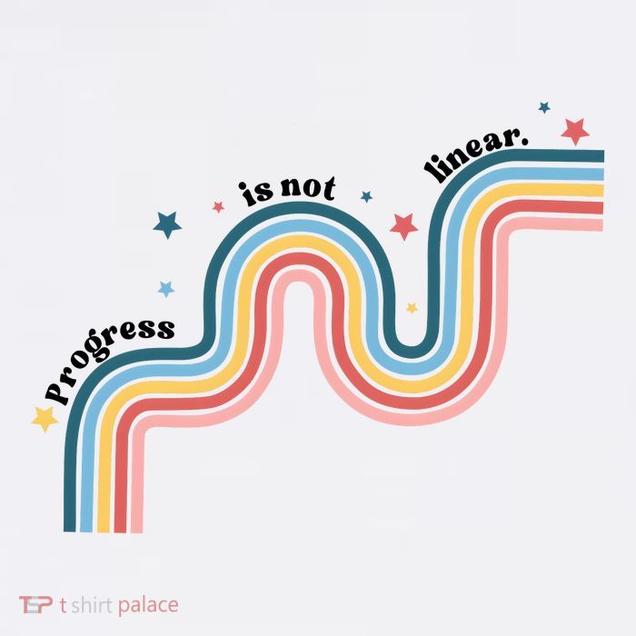 Progress Is Not Linear Kids T-Shirt