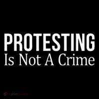 Protesting Is Not A Crime Impact Tech Backpack