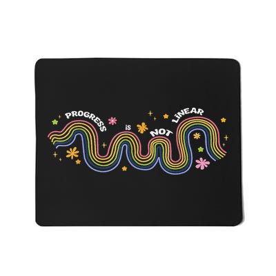 Progress Is Not Linear Sped Ed Special Education Teacher Mousepad