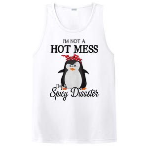 Penguins I’m not a hot mess I’m a spicy disaster PosiCharge Competitor Tank