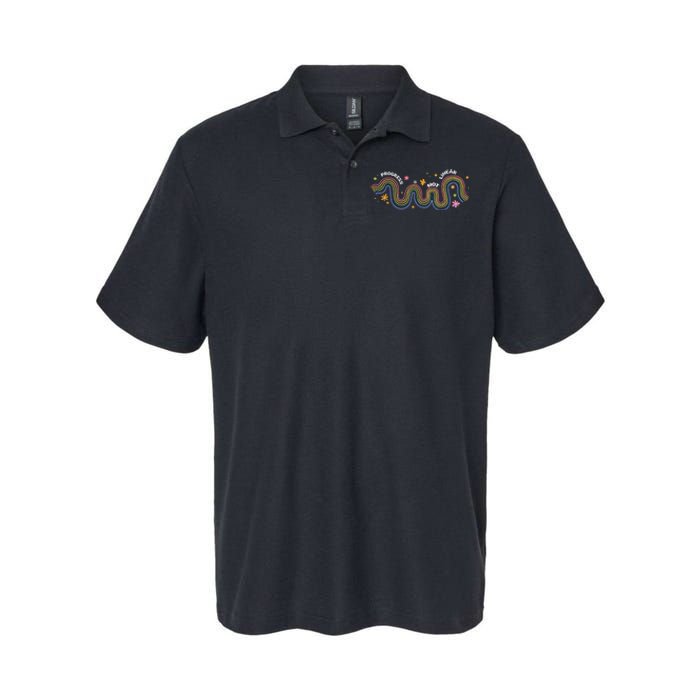 Progress Is Not Linear Sped Ed Special Education Teacher Softstyle Adult Sport Polo