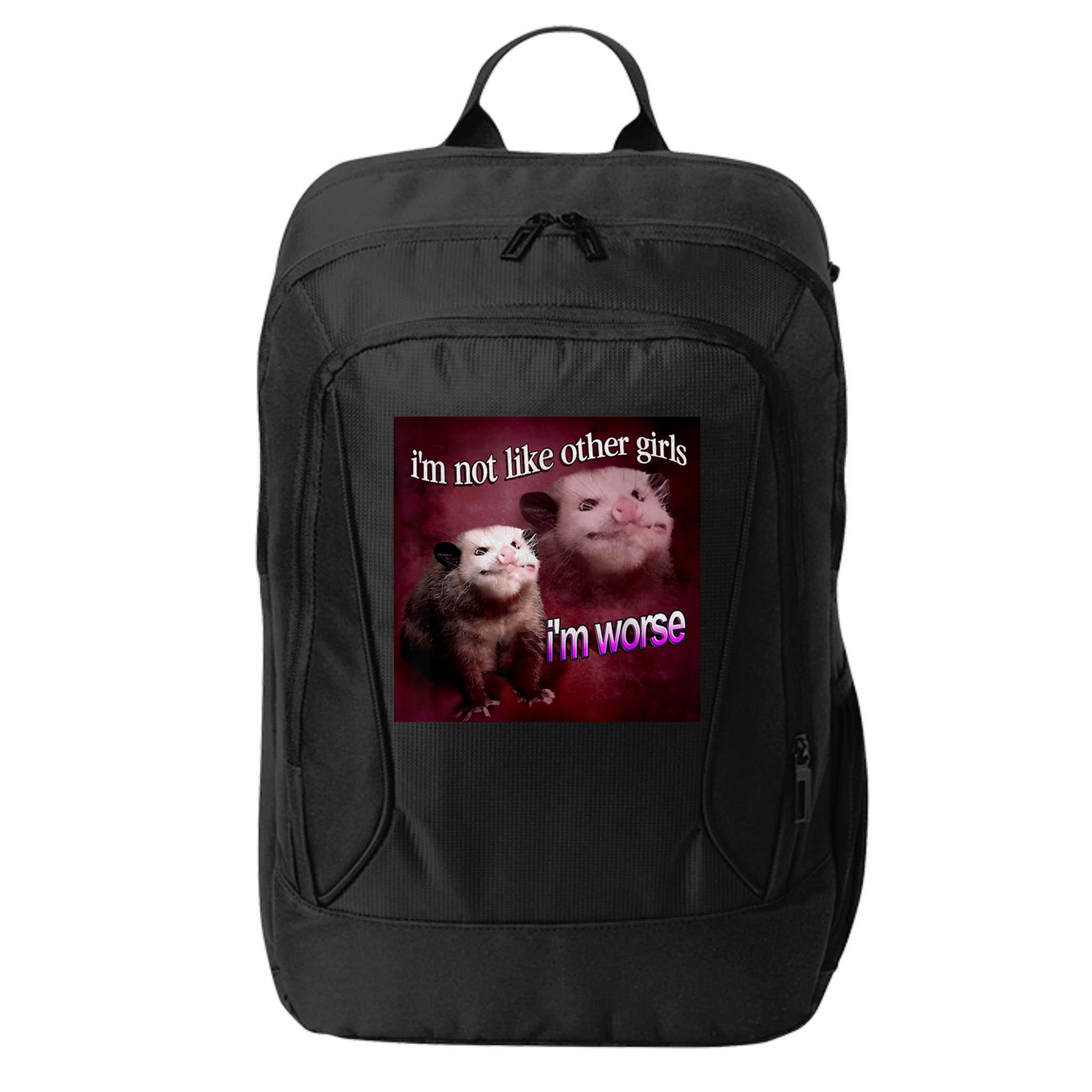 Possum I’m Not Like Other I’m Worse City Backpack
