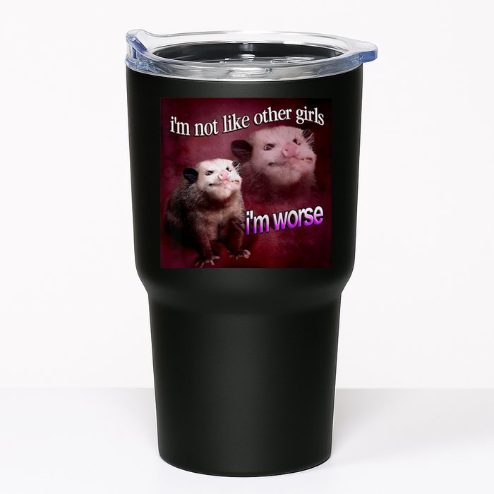 Possum I’m Not Like Other I’m Worse Tumbler