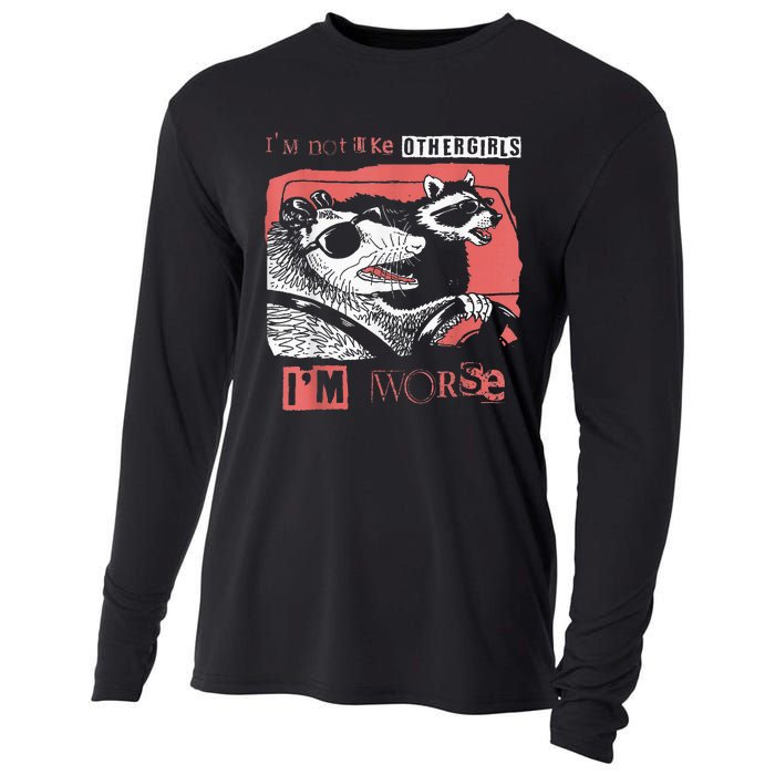 Possum Im Not Like Other Girl Im Worse Cooling Performance Long Sleeve Crew