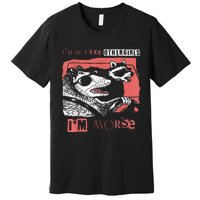 Possum Im Not Like Other Girl Im Worse Premium T-Shirt