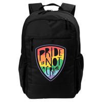 Pride Is Not A Crime LGBTQ Rainbow Backpack
