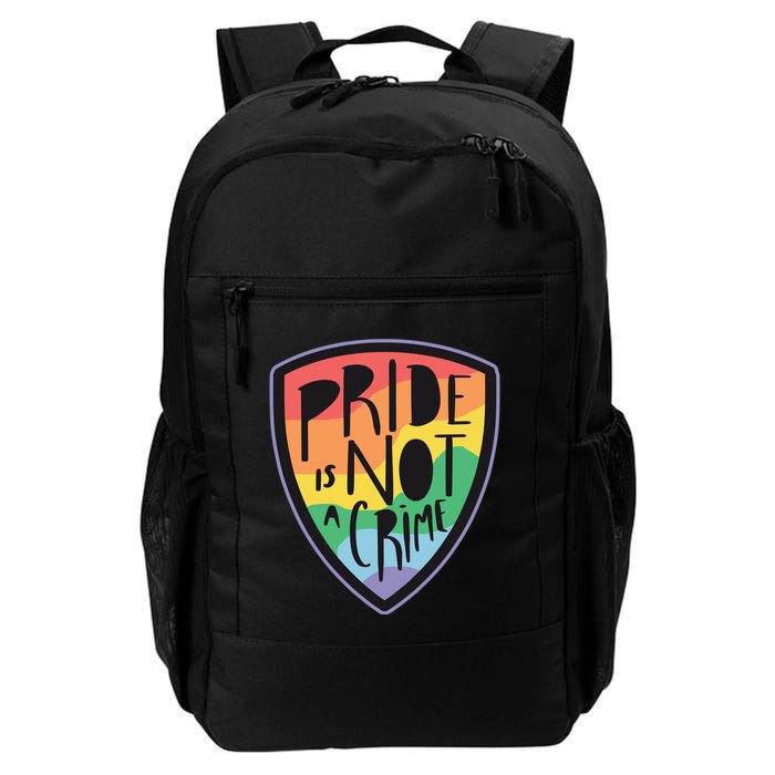 Pride Is Not A Crime LGBTQ Rainbow Backpack