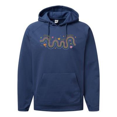 Progress Is Not Linear Performance Fleece Hoodie