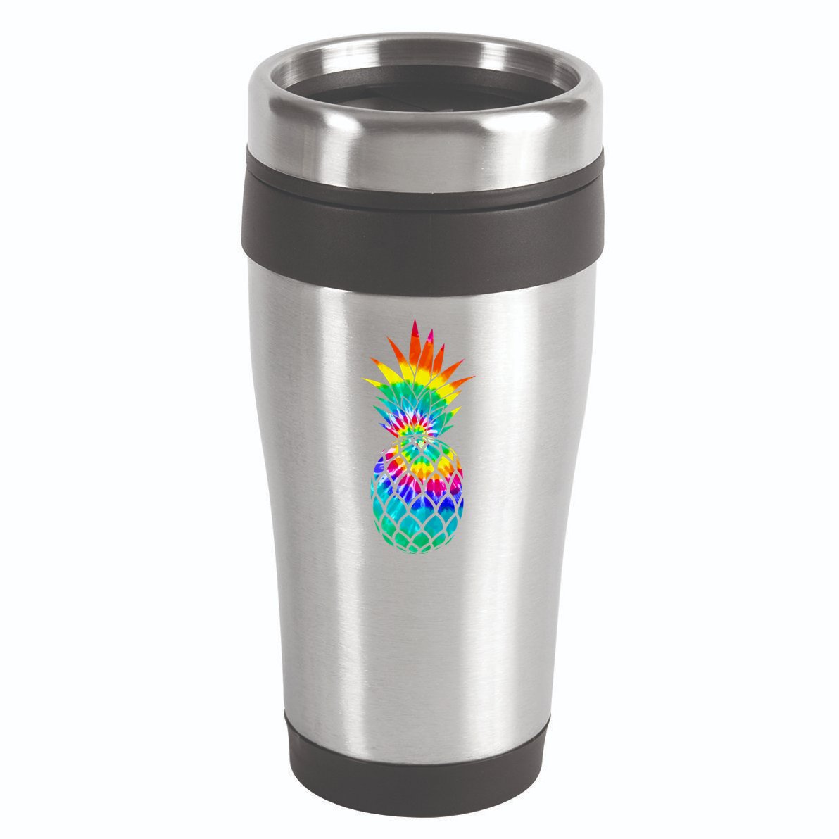 Colorful Dyed Pineapple 16oz Travel Tumbler