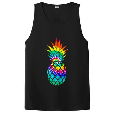 Colorful Dyed Pineapple PosiCharge Competitor Tank