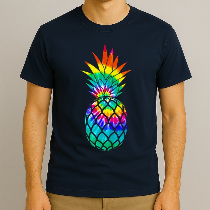 Colorful Dyed Pineapple T-Shirt