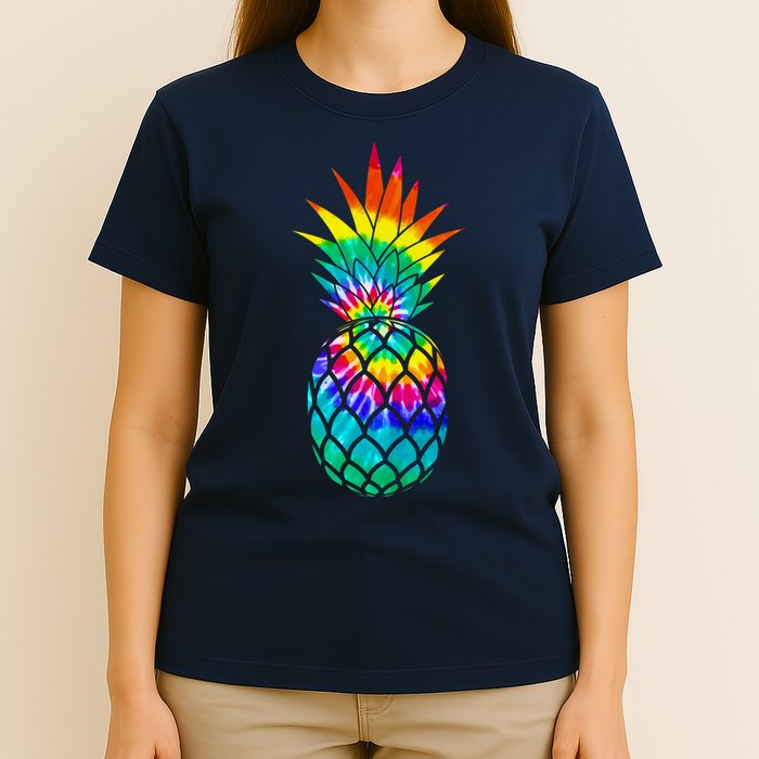 Colorful Dyed Pineapple T-Shirt