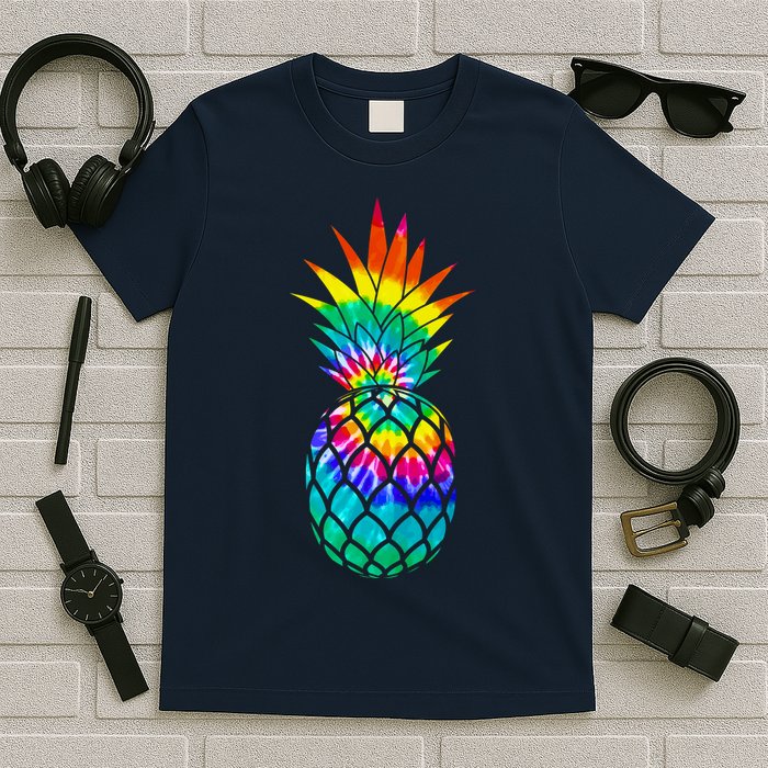 Colorful Dyed Pineapple T-Shirt