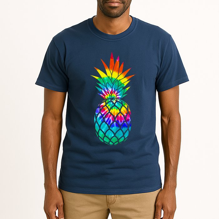 Colorful Dyed Pineapple Tall T-Shirt