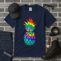 Colorful Dyed Pineapple Tall T-Shirt