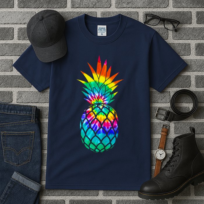 Colorful Dyed Pineapple Tall T-Shirt