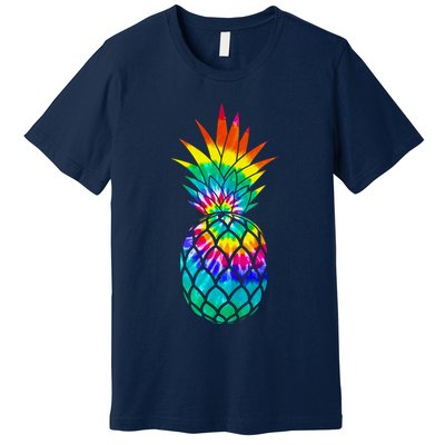 Colorful Dyed Pineapple Premium T-Shirt