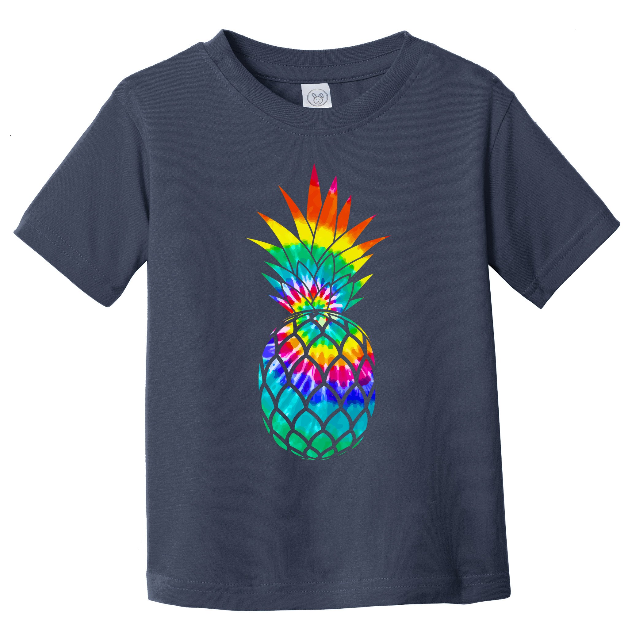 Colorful Dyed Pineapple Toddler T-Shirt