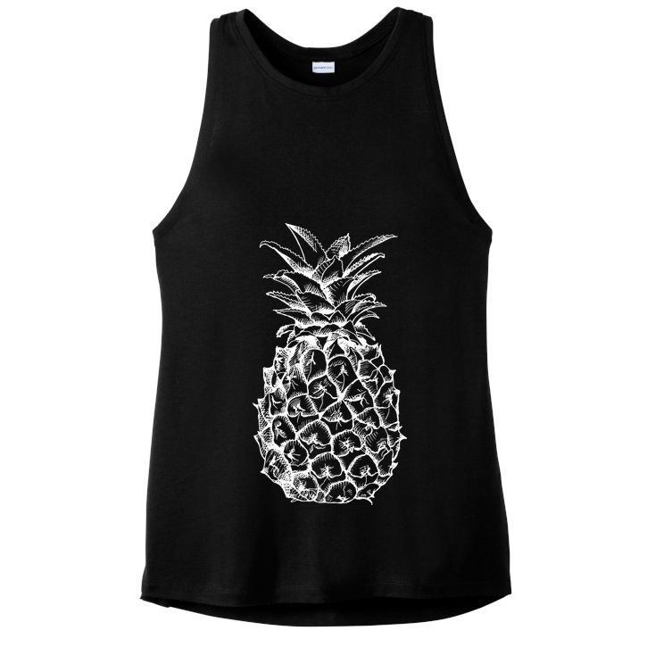 Simple Pineapple Ladies PosiCharge Tri-Blend Wicking Tank