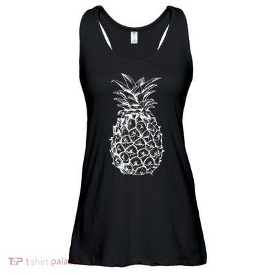 Simple Pineapple Ladies Essential Flowy Tank