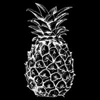 Simple Pineapple 16 in Basic Backpack