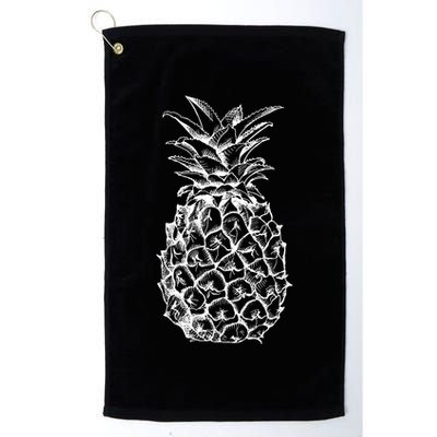 Simple Pineapple Golf Towel