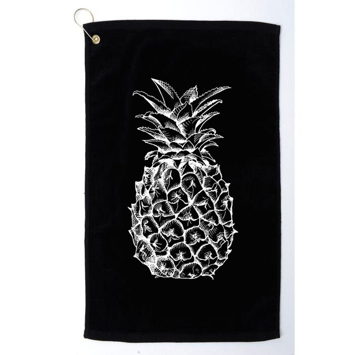 Simple Pineapple Golf Towel