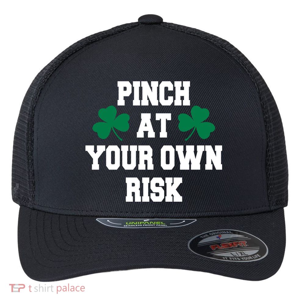 Pinch at your own risk Flexfit Unipanel Trucker Cap