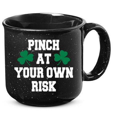Pinch at your own risk 15oz Campfire Ceramic Mug
