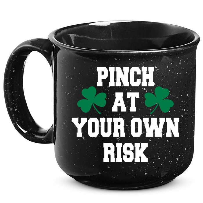 Pinch at your own risk 15oz Campfire Ceramic Mug