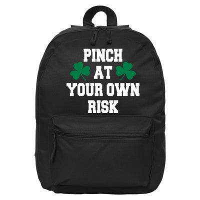 Pinch at your own risk 16 in Basic Backpack