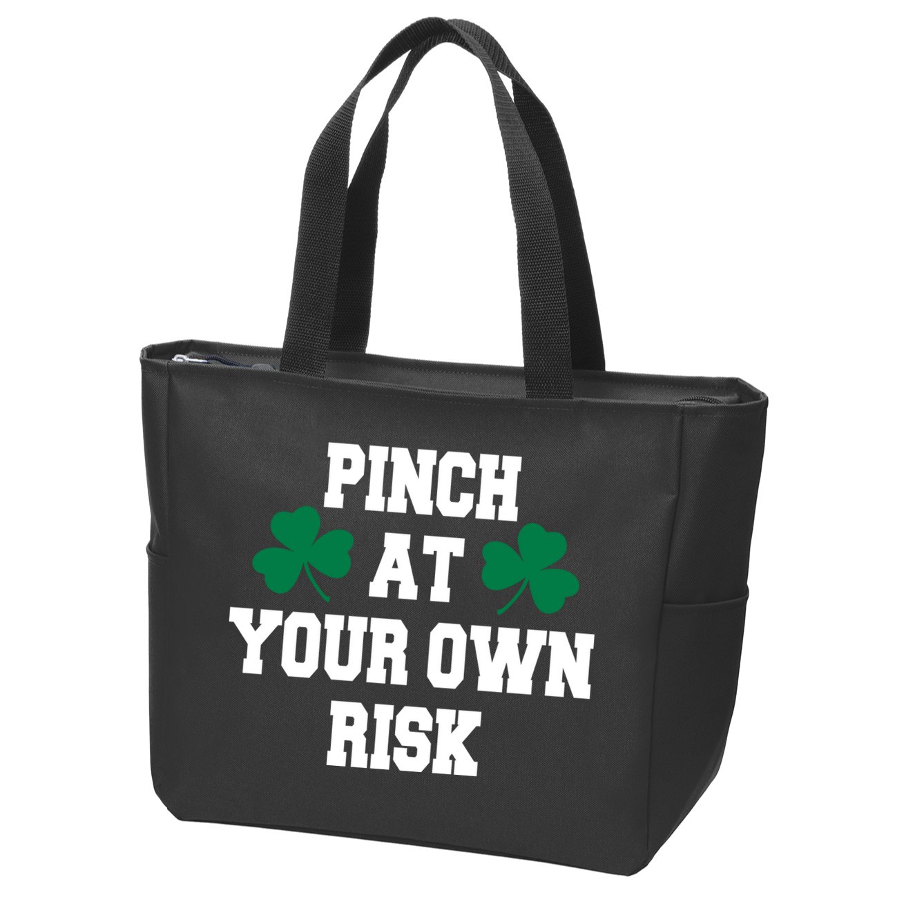 Pinch at your own risk Zip Tote Bag