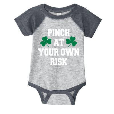 Pinch at your own risk Infant Baby Jersey Bodysuit
