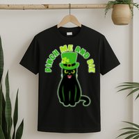Pinch Me And Die St. Patrick's Day Cat T-Shirt