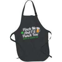 Pinch Me And I'll Punch You St Patrick's Day Apron