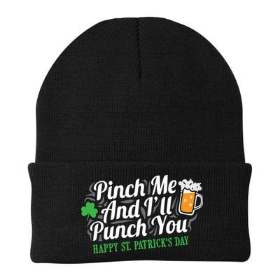 Pinch Me And I'll Punch You St Patrick's Day Beanie