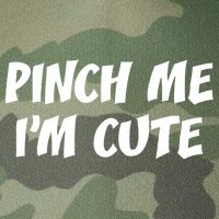 Pinch Me I'm Cute Legacy Tie Dye Trucker Hat