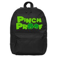 Pinch Proof Irish Shamrocks 16 in Basic Backpack