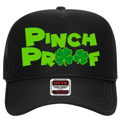 Pinch Proof Irish Shamrocks Trucker Hat