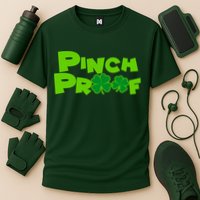 Pinch Proof Irish Shamrocks Performance Shirt