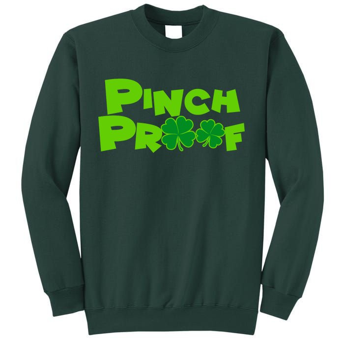 Pinch Proof Irish Shamrocks Sweatshirt