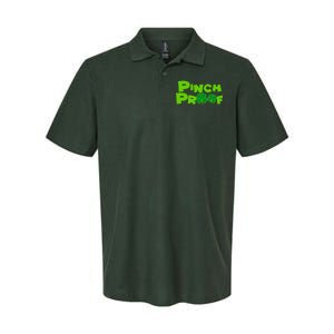 Pinch Proof Irish Shamrocks Softstyle Adult Sport Polo