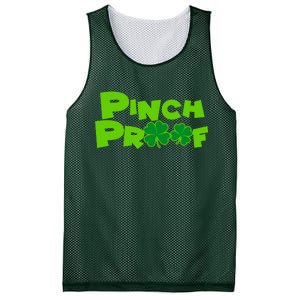 Pinch Proof Irish Shamrocks Mesh Reversible Basketball Jersey Tank